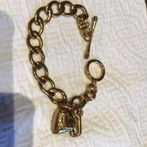 Juicy Couture Gold Charm Bracelet